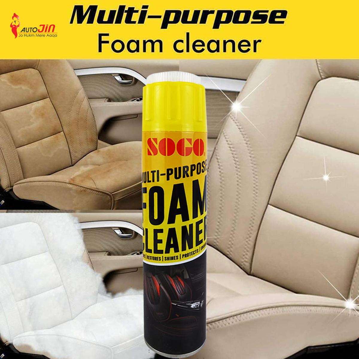 Sogo Multi-Purpose Foam Cleaner | Upholstery, Fabric, Leather & Carpet Cleaner