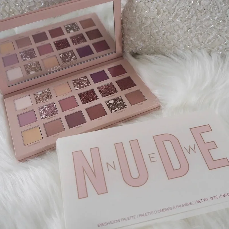 18 Colors Nude Eyeshadow Palette | Matte & Shimmer Pigmented Shades, Long-Lasting - Image 10