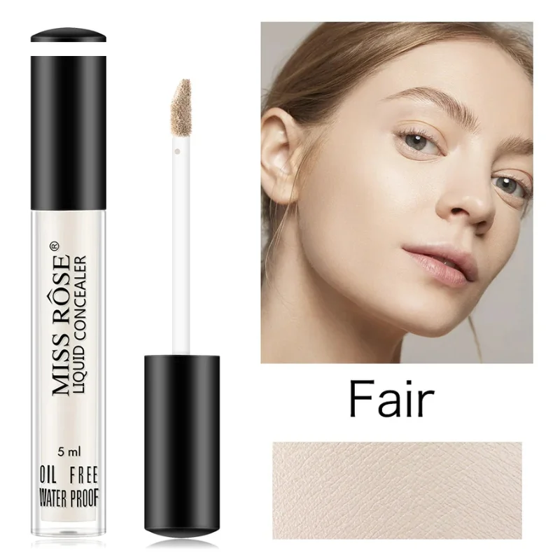 MISS ROSE Liquid Concealer | Fair | Waterproof High-Coverage Formula (5ml) - Image 4