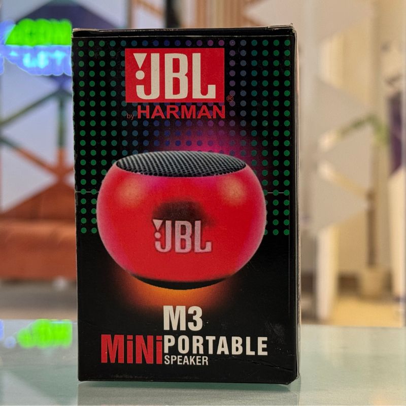 JBL M3 Mini Portable Bluetooth Speaker | Compact Wireless Speaker | Powerful Bass & Long Battery Life - Image 4