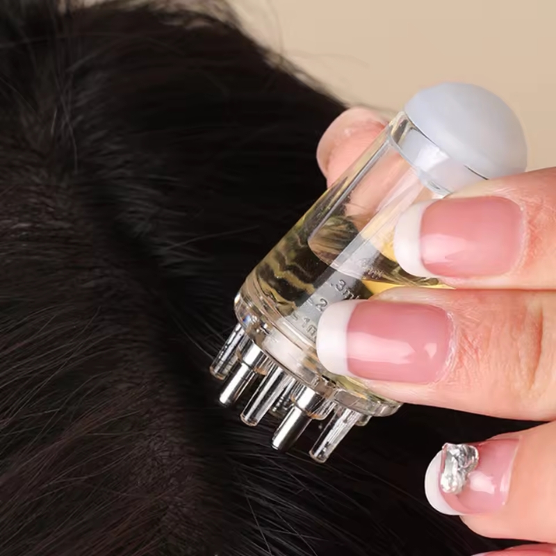 2-in-1 Scalp Root Hair Oil Applicator Comb | Hair Growth & Scalp Care Massage Tool - Image 4