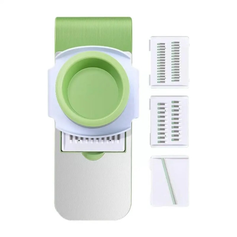 Multifunctional 5-Blade Vegetable Cutter & Grater | Stainless Steel Kitchen Tool - Image 5