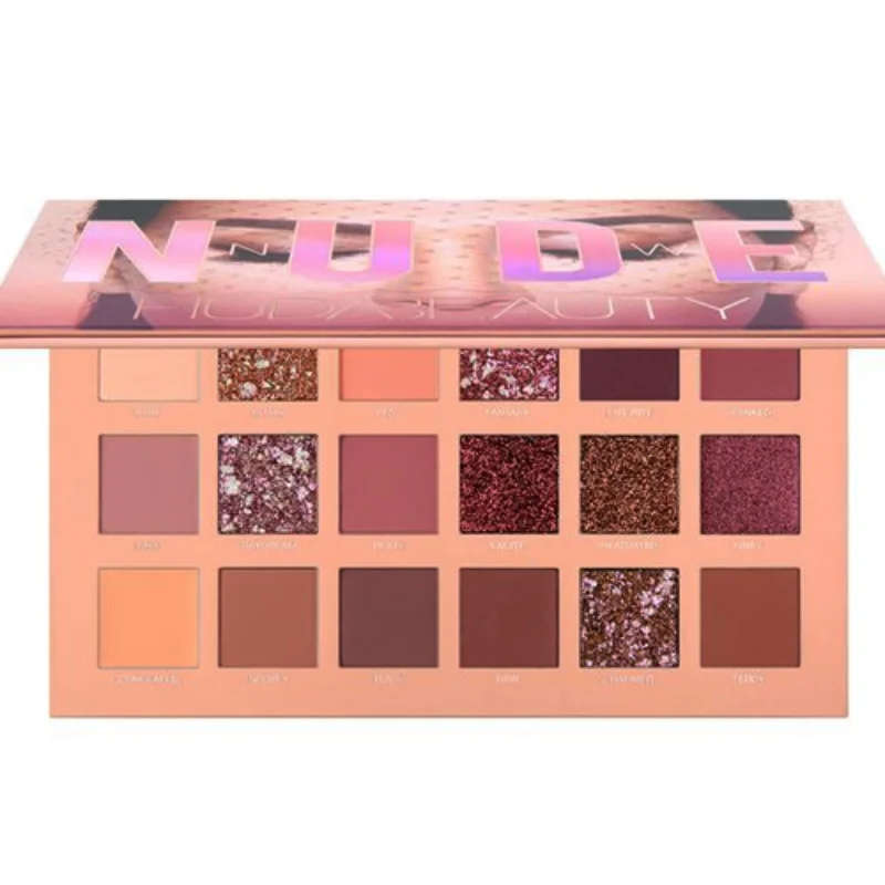 18 Colors Nude Eyeshadow Palette | Matte & Shimmer Pigmented Shades, Long-Lasting - Image 9