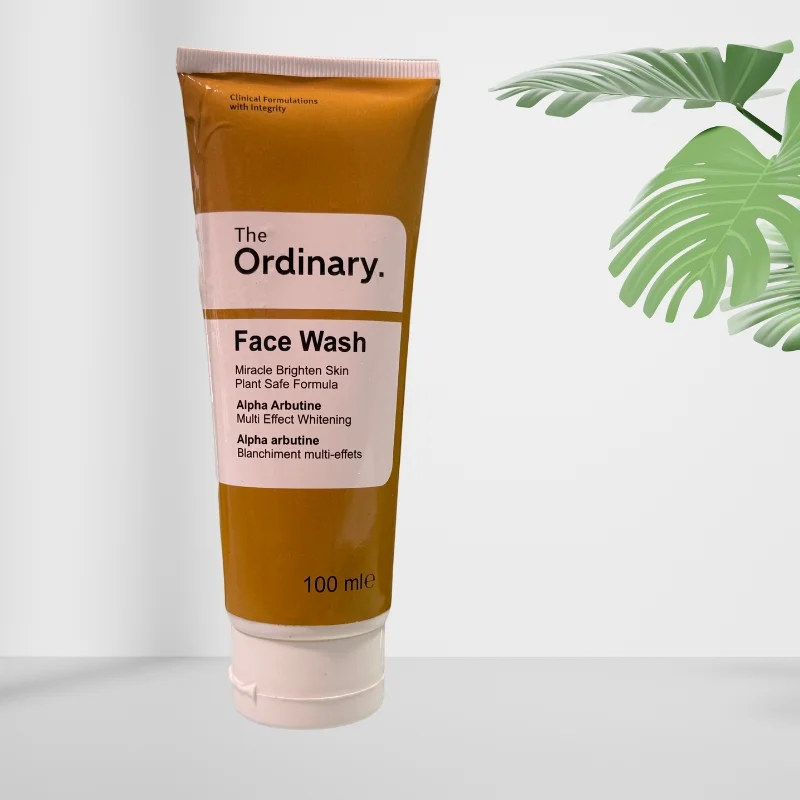 Ordinary Face Wash with Alpha Arbutin | Hydrating Cleanser for All Skin Types (100ml) - Image 3