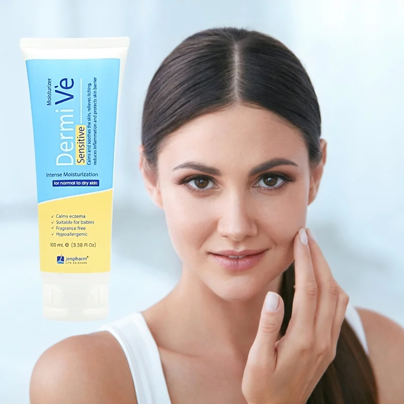 DermiVe Sensitive Moisturizing Lotion 100ml - Image 4