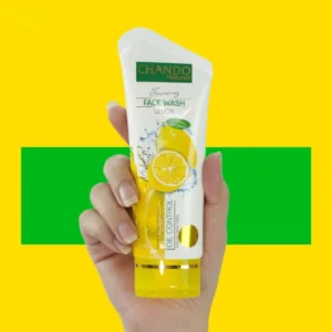 Face Wash | Chando Naturals Lemon Oil Control Face Wash 100ml Gentle Cleanser for Oily and Combination Skin