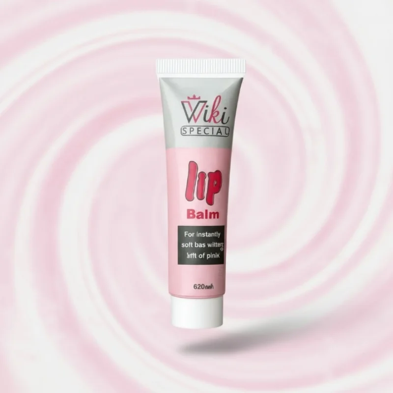 Wiki Special Pink Color Lip Balm 20ml Moisturizing Natural Tint Smooth Hydrating Formula for Soft Lips