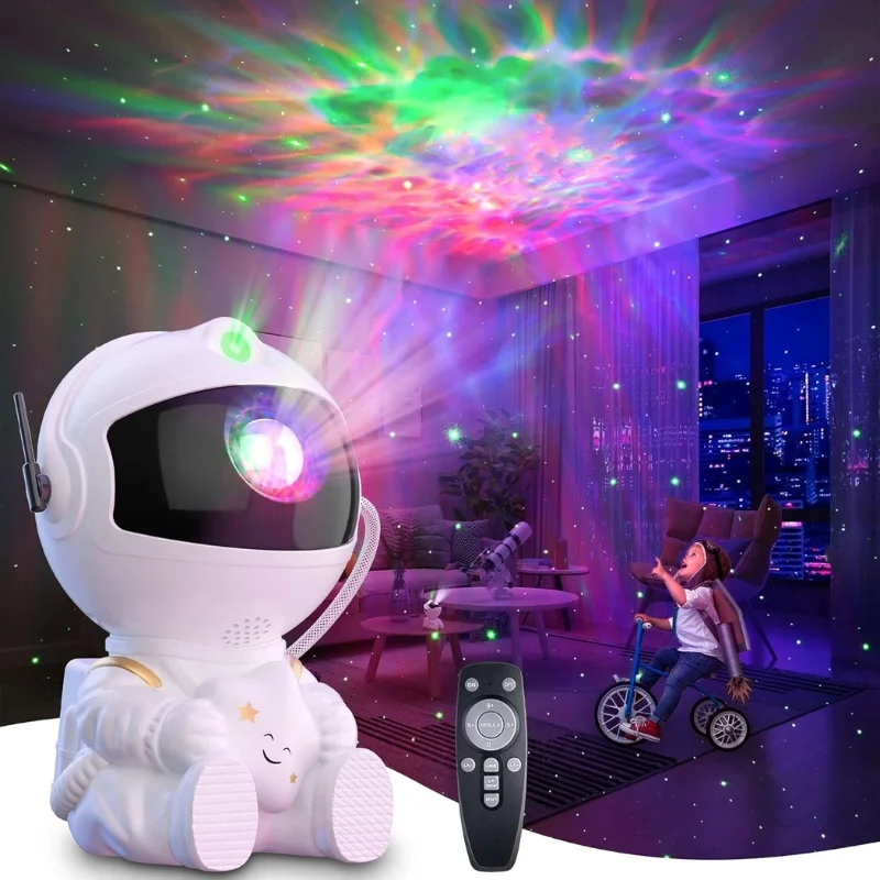 Mini Astronaut Galaxy Projector | Star & Nebula Night Light with Remote Control | Astronaut Galaxy Lamp - Image 5