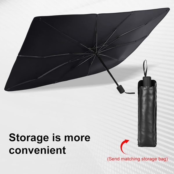 Foldable Car Windshield Umbrella Sunshade | UV Protection & Heat Blocker for All Vehicles - Image 8