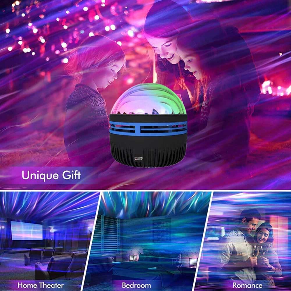 A7 LED Starry Projection Light with Remote Control | USB Galaxy Night Lamp - Image 7