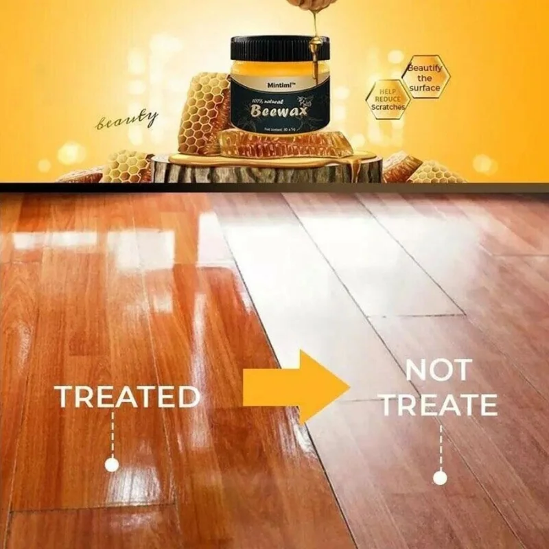 Wood Seasoning Beeswax Polish | Complete Furniture Care & Natural Shine - Image 5