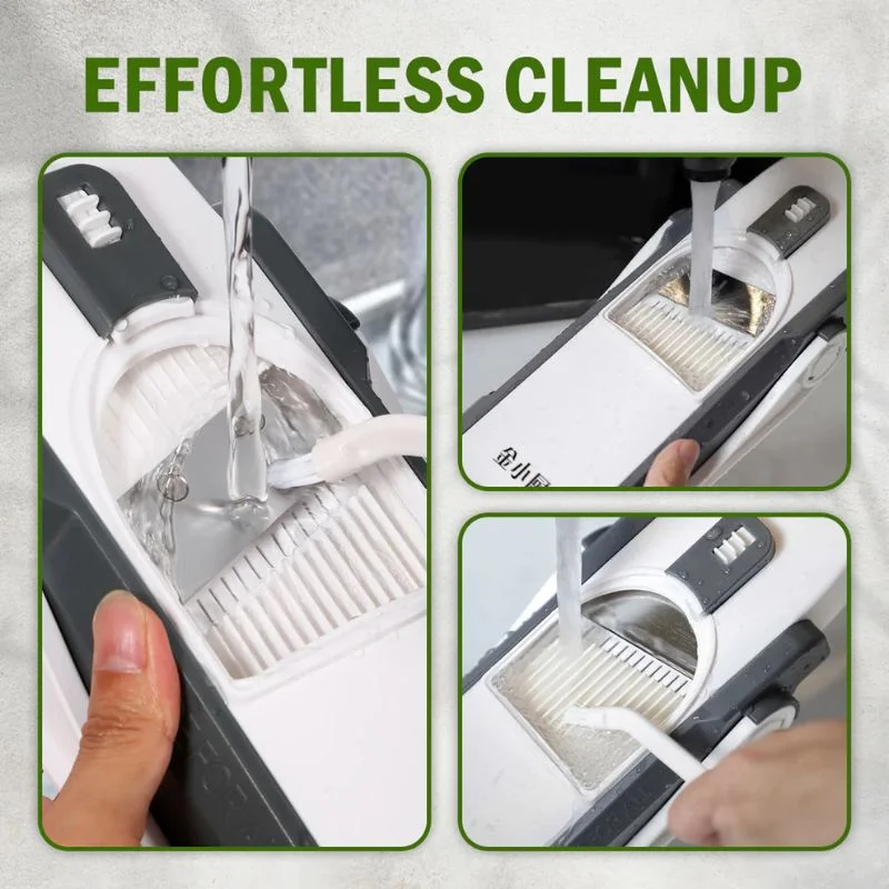 Brava Spring Vegetable Slicer Chopper | Manual Mandoline Cutter / Grinder | Multi-Function Fruit & Vegetable Slicer - Image 6