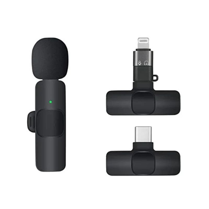 K9 Wireless Lavalier Microphone | Plug & Play Type-C & iOS Mic with Noise Reduction - Image 5