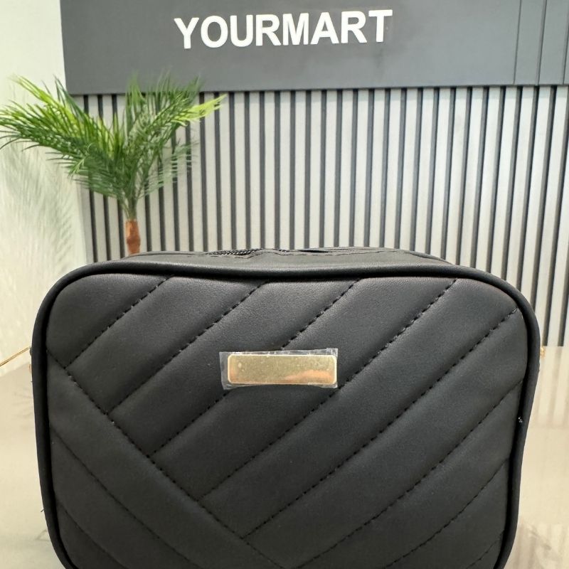 Black Leather Handbag for Girls & Women | Stylish Shoulder & Crossbody Bag | Daily Use & Gift - Image 4