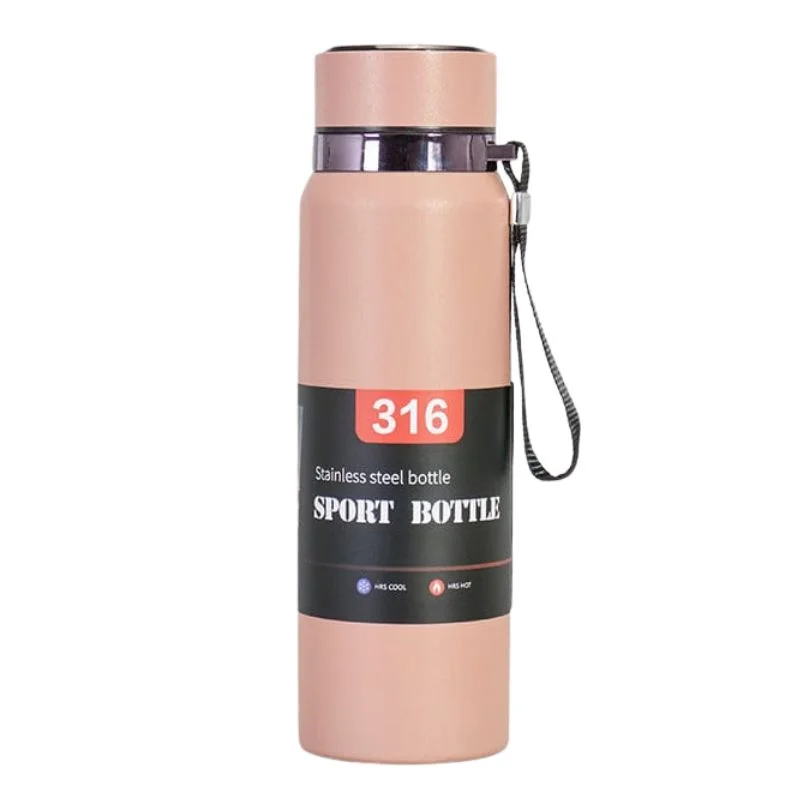 Digital Smart Vacuum 800ml Water Bottle | Stainless Steel Insulated Sports Bottle with LED Temperature Display | Hot & Cold | Random colors - Image 3
