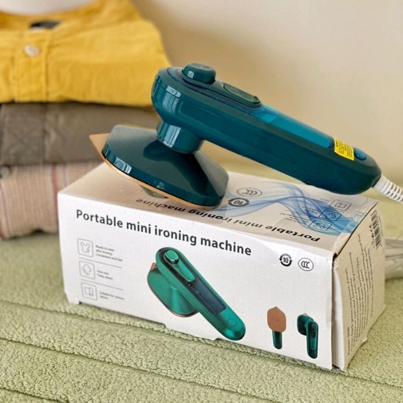 Portable Mini Steam Iron | Handheld Garment Steamer Wrinkle Remover Travel-Friendly - Image 9