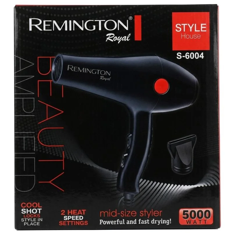 Remington Royal Style House Hair Dryer | Model S-6004 | Fast Drying | Cool Shot Function | 5000W - Image 3