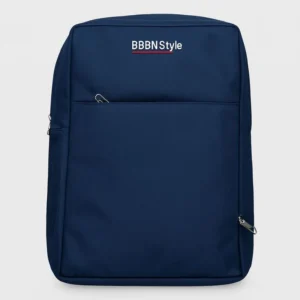 Slim Business Laptop Backpack | Lightweight Travel & Office Bag with Multi-Pockets | Navy Blue