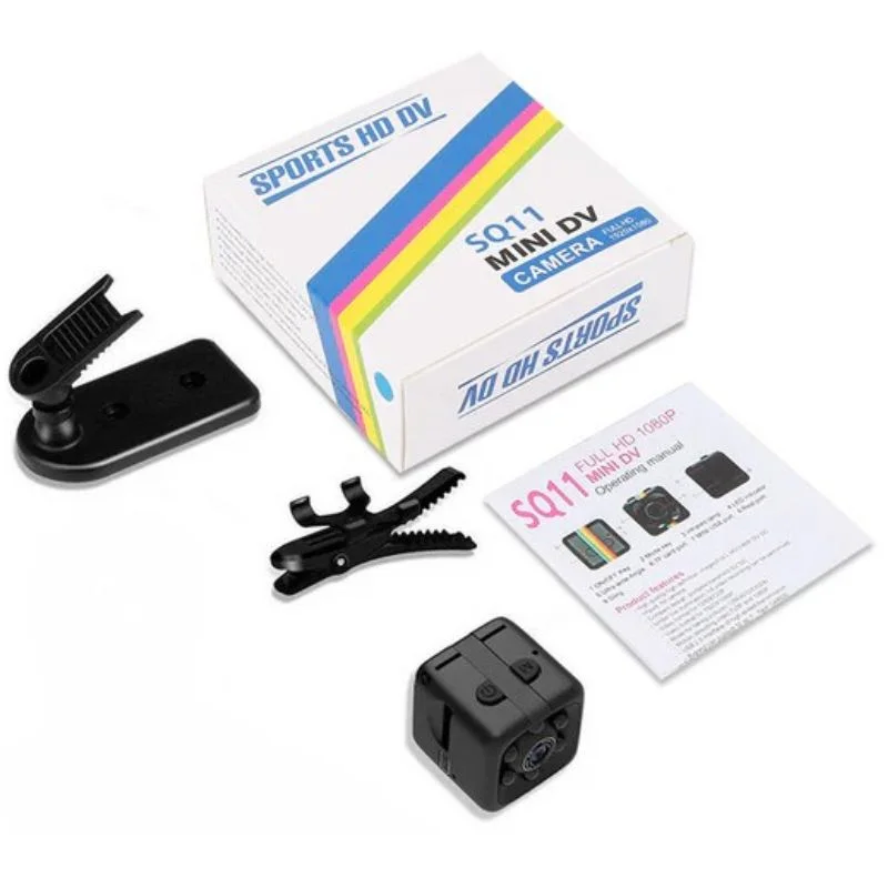 SQ11 Mini Camera HD 1080P | Night Vision Motion Detection DVR Camcorder - Image 4