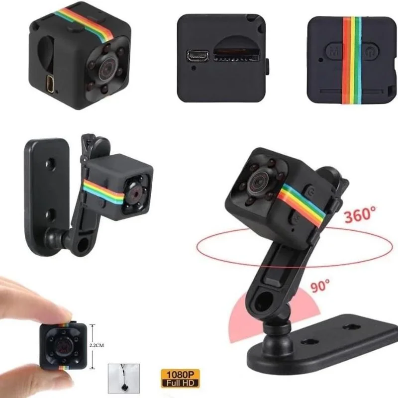 SQ11 Mini Camera HD 1080P | Night Vision Motion Detection DVR Camcorder - Image 2