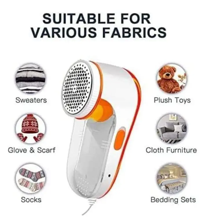 Nova Electric Lint Remover NLR-208 | High Quality Fabric Shaver for Wool & Clothes | Rotary Sharp Blades - Image 2