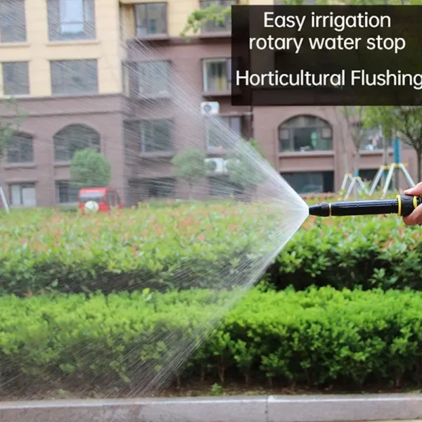 Metal High-Pressure Adjustable Nozzle Water Spray Gun | Heavy-Duty Brass Hose Sprayer for Cleaning & Watering - Image 6