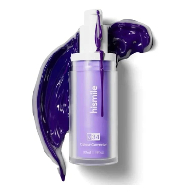Hismile V34 Teeth Whitening Color Corrector Serum | Instant Brightening Solution 30ml - Image 9