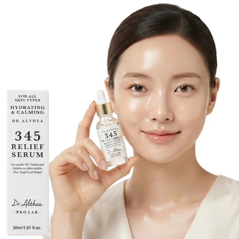 Dr. Althea 345 Relief Serum | Hydrating & Calming Serum with Tea Tree Leaf Water, Ceramide NP & Niacinamide | Barrier Repair & Deep Hydration | 30ml - Image 2