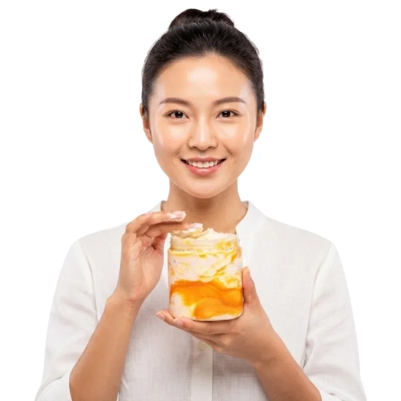 Zafrani Skin Brightening & Moisturizing Cream | Saffron-Infused Deep Hydration Cream | For Face & Body | 500ml - Image 2