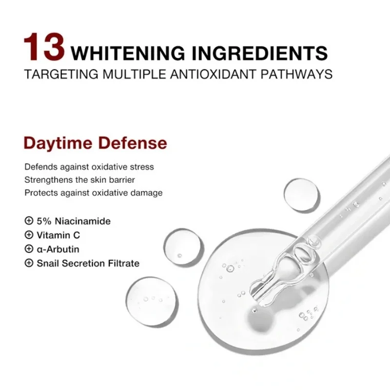 Teashell 5% Niacinamide Brightening Serum | Alpha Arbutin & Ascorbyl Acid | Dark Spot & Acne Mark Care | For All Skin Types | 30ml - Image 7
