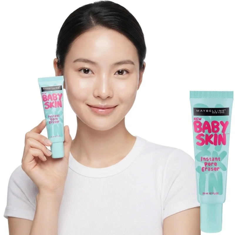 Maybelline Baby Skin Instant Pore Eraser Primer | Matte & Poreless Makeup Primer | Lightweight Pore-Blurring Formula | 22 ml - Image 3