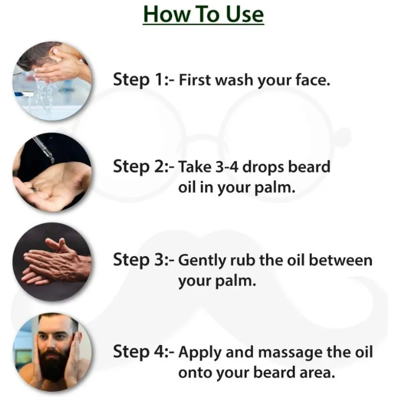 Dr. Alies Professional Beard Growth Oil | Natural Beard Care Oil for Patchy & Thin Beards | Moisturizing, Itch & Dandruff Care | 30ml - Image 5