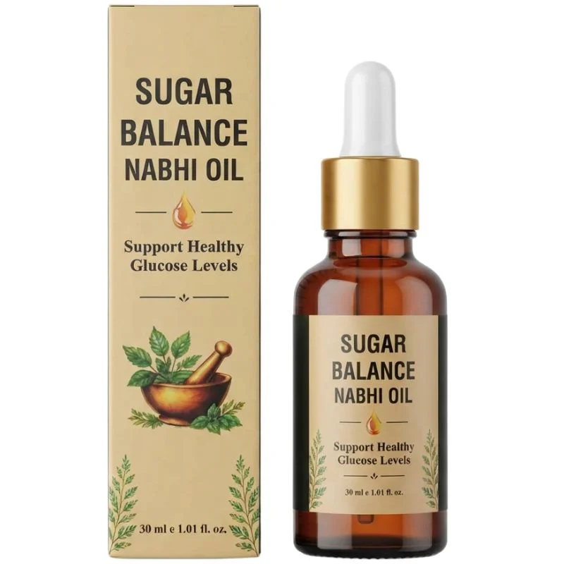 Sugar Balance Nabhi Oil | Herbal Belly Button Massage Oil | Ayurvedic-Inspired Navel Care Oil | 30ml - Image 4