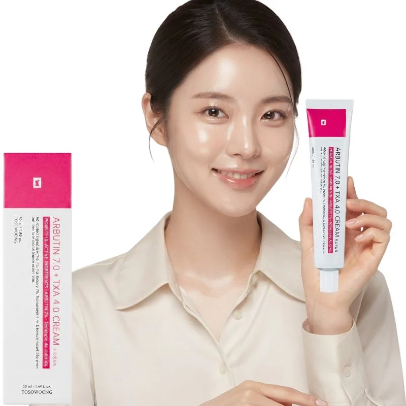 Arbutin 7% + Tranexamic Acid 4% Cream | Brightening Moisturizer for Dark Spots, Uneven Tone & Hydration | 50g - Image 2