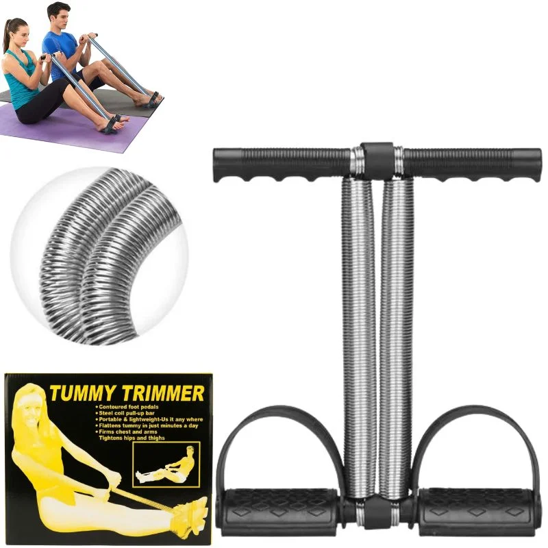Double Spring Resistance Training Tummy Trimmer | Abdominal Exercise & Full Body Workout Tool | Home Gym Fitness Equipment - Image 5