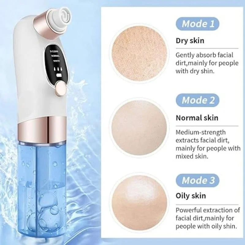 Electric Super Micro Bubble Beauty Blackhead Remover | Pore Vacuum Cleaner & Facial Deep Cleansing Device | USB Rechargeable Skin Care Tool - Image 6