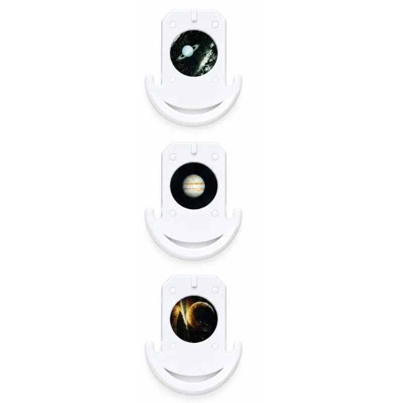 Galaxy Starry Sky Lamp Box | 2-in-1 Projector Night Light with 3 Projection Lenses | Built-in Night Light - Image 2
