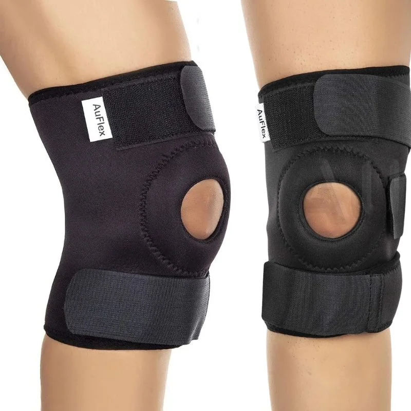 Adjustable Open Patella Knee Support Brace | Compression Knee Cap for Gym, Running, Walking & Sports | Joint Support for Men & Women | Random Color - Image 6