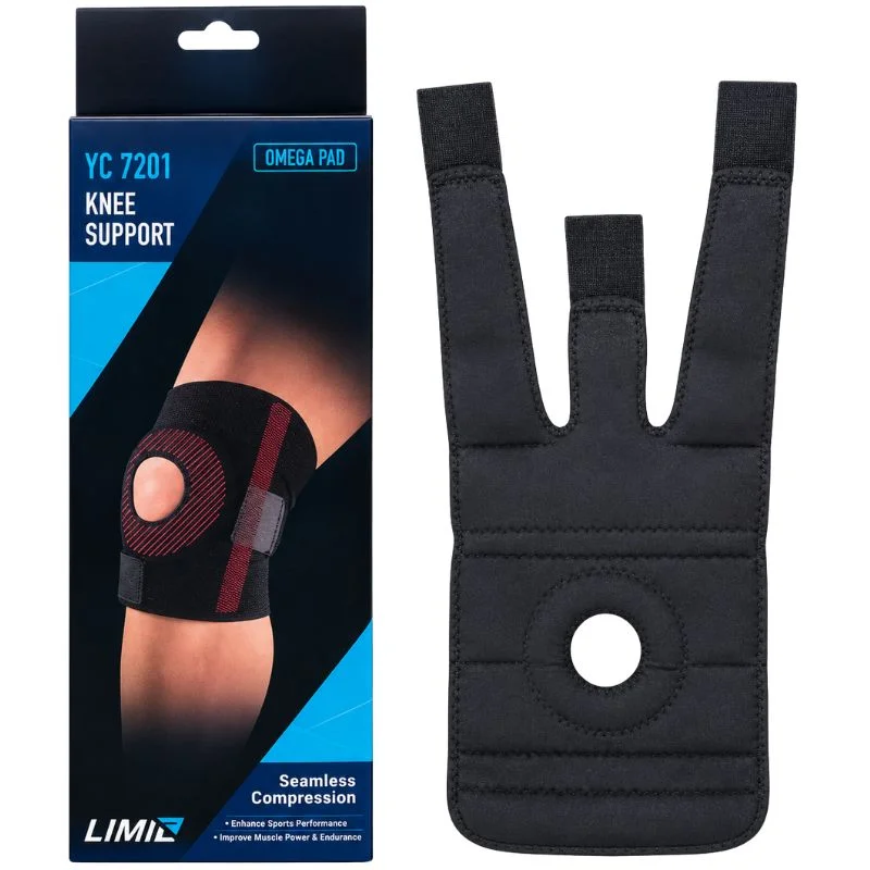 LIMID Knee Support | Model YC 7201 | Seamless Compression Knee Sleeve | Sports Knee Brace for Running, Cycling, Jumping & Gym